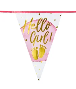 Hello Girl vimpelguirlande