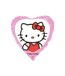 Hello Kitty hjerte folieballon, 46 cm