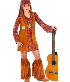 Hippie pige kostume