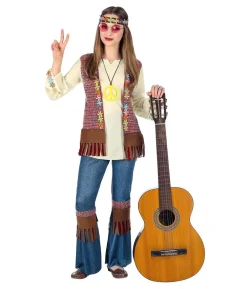 Hippie pige kostume