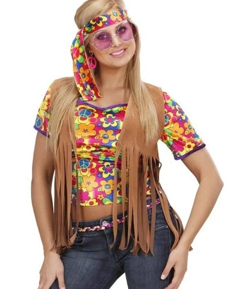 Hippievest i ruskindlook
