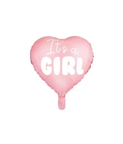 Hjerte folieballon It's a Girl