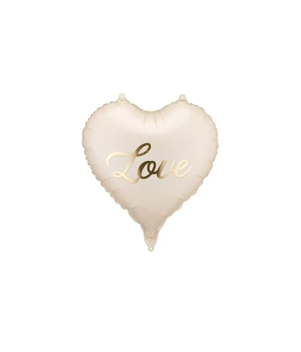 Hjerte folieballon, Love 35 cm
