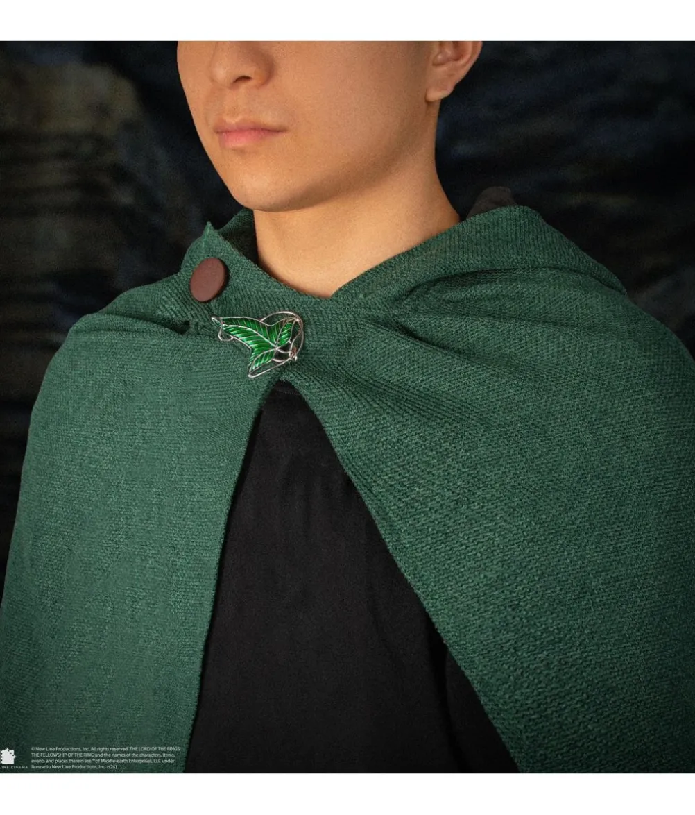 Hobbit kappe med broche