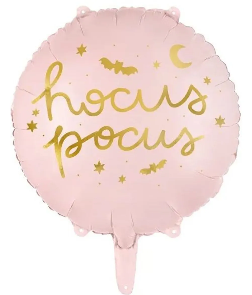 Hocus Pocus folieballon, pink
