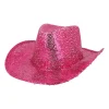 Hot pink paillet Cowboyhat