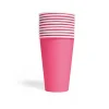 Hot pink papkrus, 350ml 10 stk