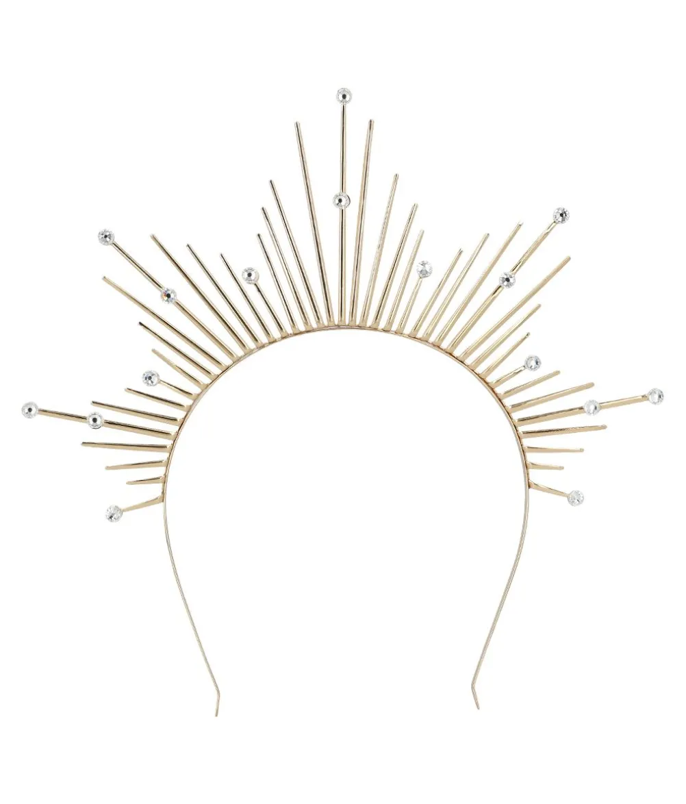 Hårbøjle halo tiara