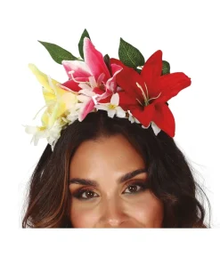 Hårbøjle med blomster