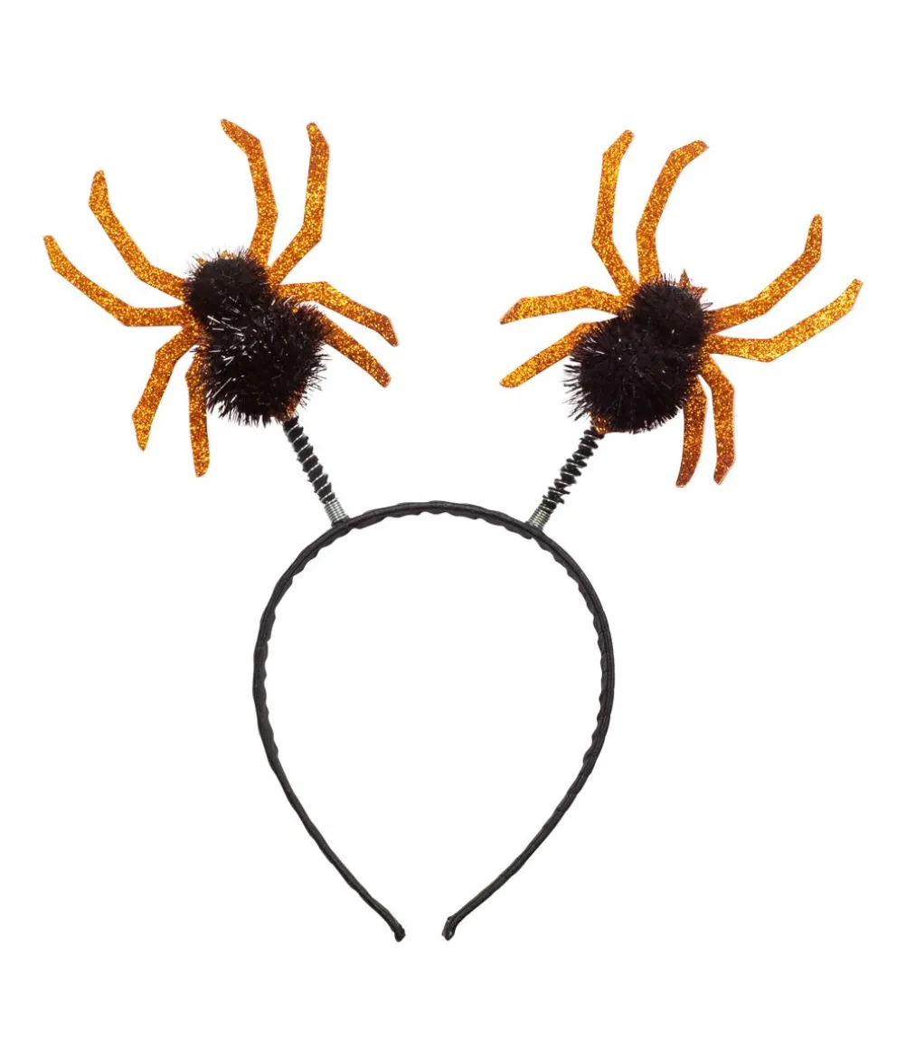 Hårbøjle med orange edderkopper