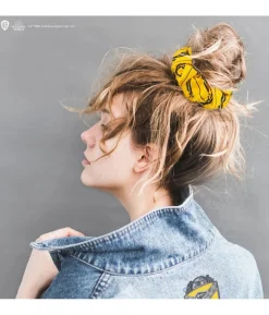 Hufflepuff hårbøjle og hårelastik