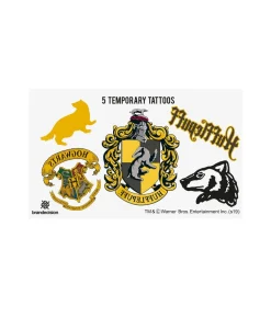 Hufflepuff kappe med slips