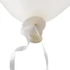 Hvide ballonsnore, 100 stk