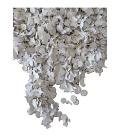 Hvid konfetti, 100 g