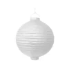 Hvid LED lanterne, 30 cm