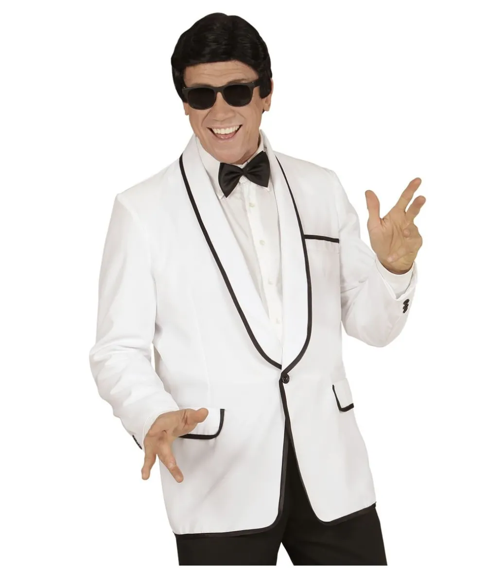 Hvid Mr 50s Style jakke