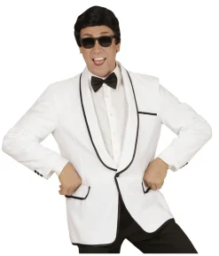Hvid Mr 50s Style jakke