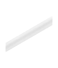 Hvid satinrulle, 0,36 x 9 m