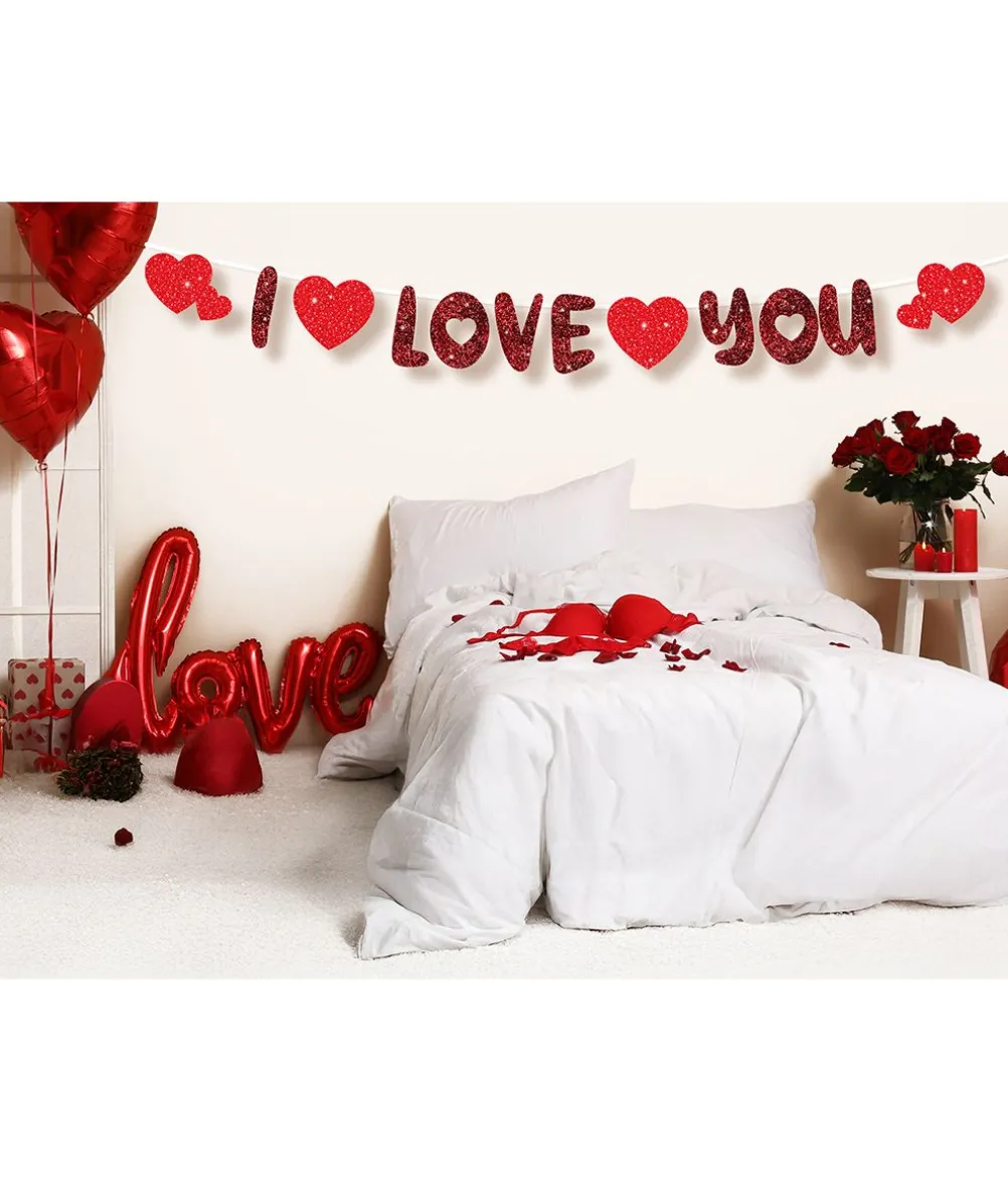 I Love You banner, 3 m