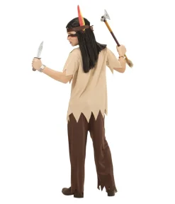 Indianer dreng kostume