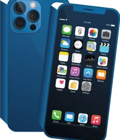 Iphone sangskjuler blå