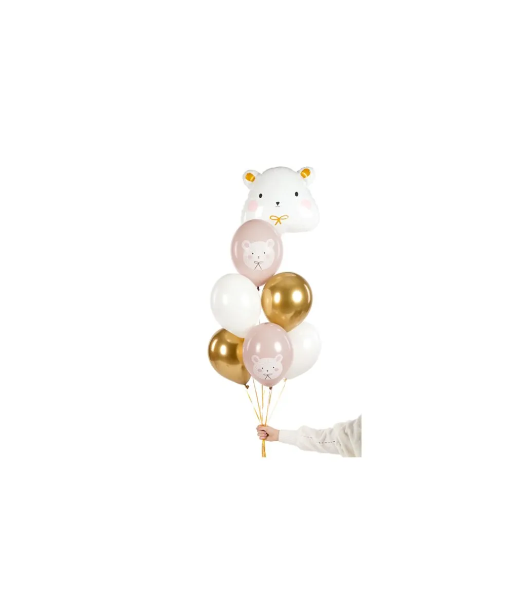 Isbjørn ballonbuket