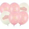 It's a Girl balloner, 6 stk