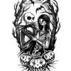 Jack og Sally tatovering