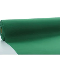 Jægergrøn Airlaid papirdug, 1,20 x 25 m.