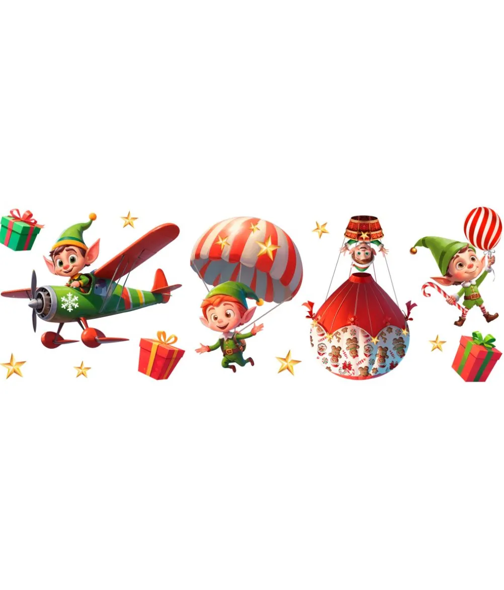 Julealf stickers, 25 x 70 cm