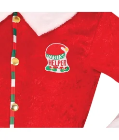 Julemandens hjælper kostume