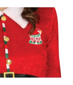 Julemandens hjælper kostume