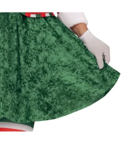 Julemandens hjælper kostume