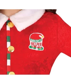 Julemandens hjælper kostume