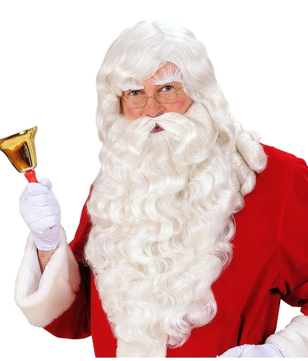 Julemandsparyk med skæg