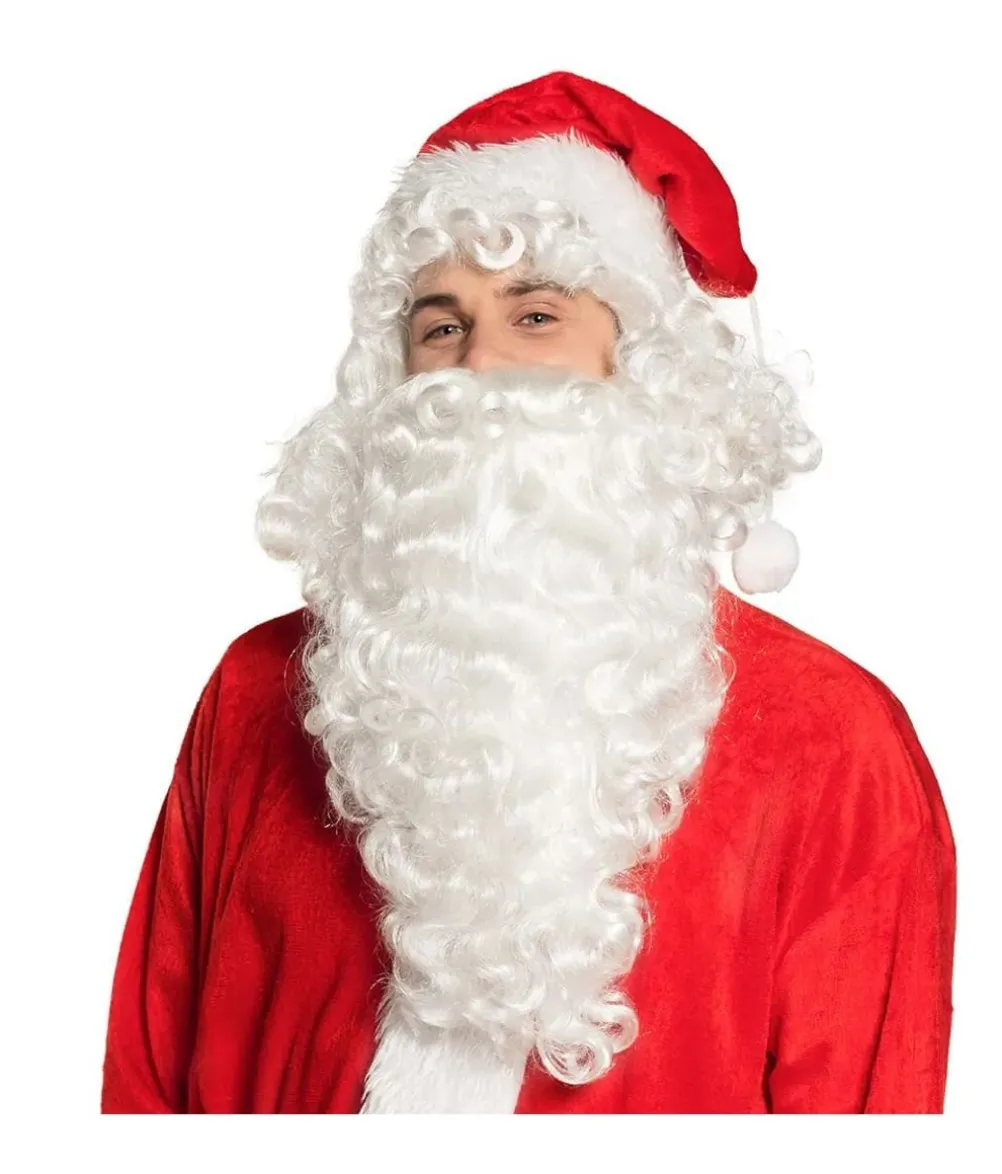 Julemandsparyk og skæg