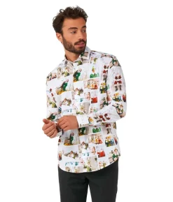 Juleskjorte Elf