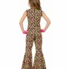 Jumpsuit med blomster til piger