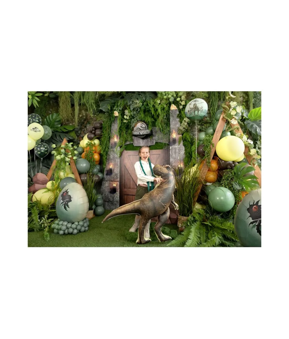 Jurassic World T-Rex folieballon, 92 X 98 cm