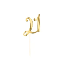 Kagepynt 21 guld