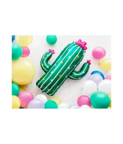 Kaktus folieballon, 60 x 82 cm