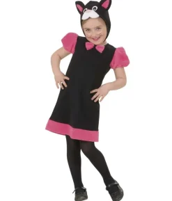 Katte kostume med kjole