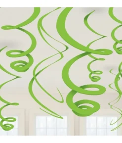 Kiwigrønne spiraler