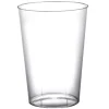 Klare plastik glas, 10 stk
