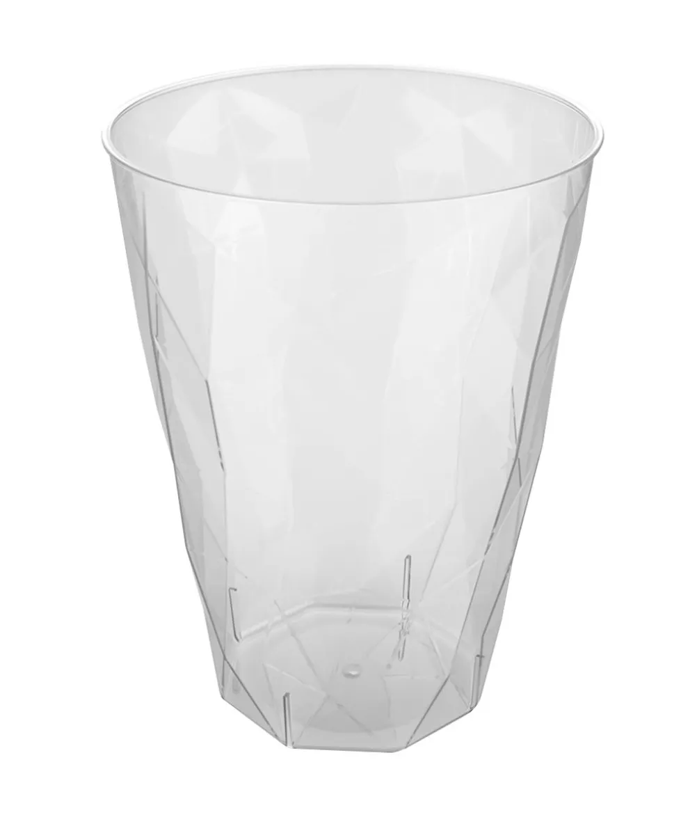 Klar plast drikkeglas 410 ml, 20 stk
