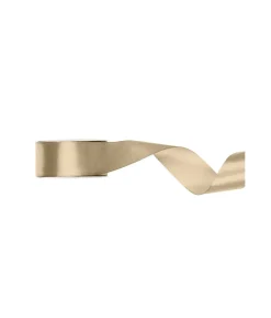Kold guld satinbånd, 25 mm