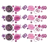 Konfetti 60 år Pink Sparkling