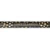 Konfettirør med guld stjerner, 60 cm