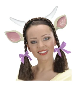 Ko ører med horn