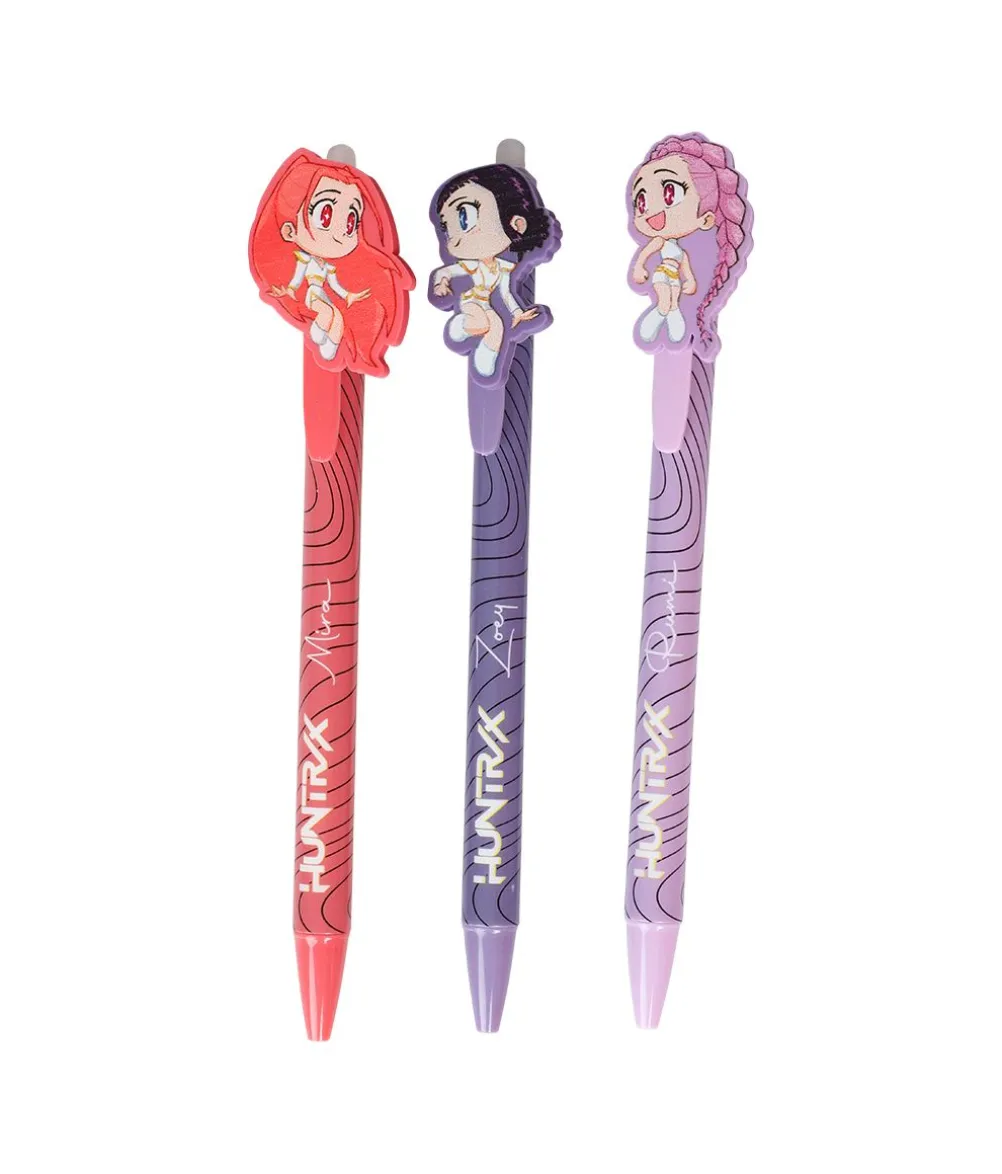 KPop Demon Hunters gele penne, 3 stk